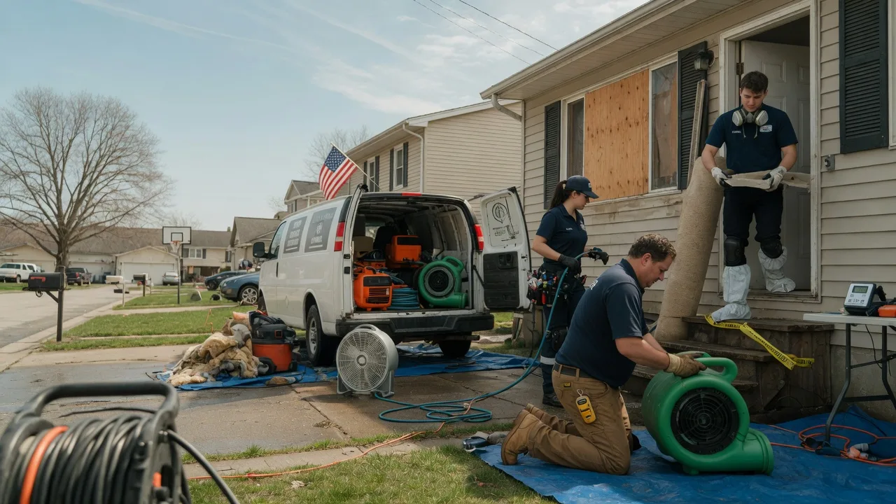 Water Damage Restoration in Calvin, ND near me
